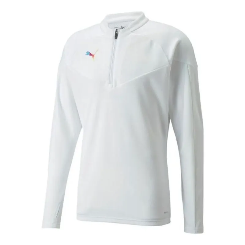 PUMA IndividualFinal Training Quarter-Zip Football Jacket 'White' 657950-46 sold by KicksCrew