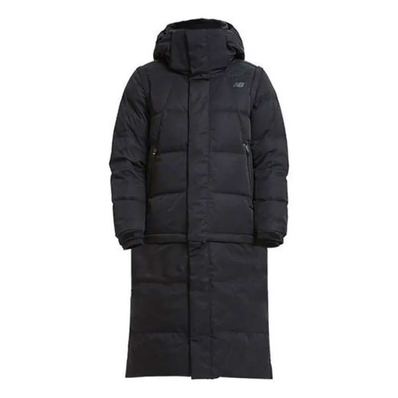 New Balance Lifestyle Long Down Parka 'Black' NP846041-BK sold by KicksCrew