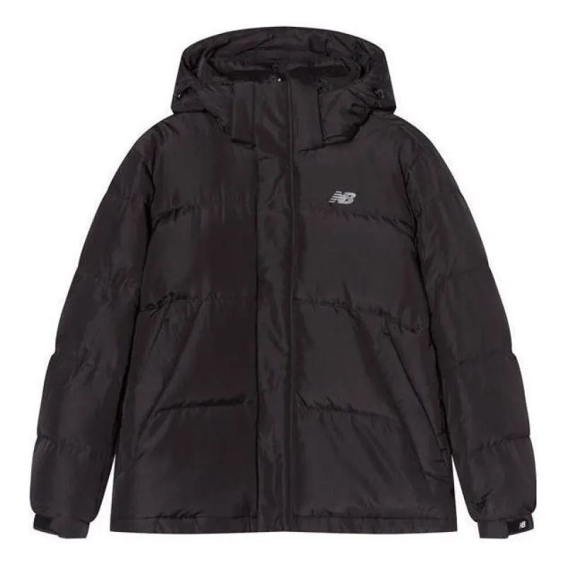 New Balance Soft Warm Down Jacket 'Black' NP841861-BK sold by KicksCrew