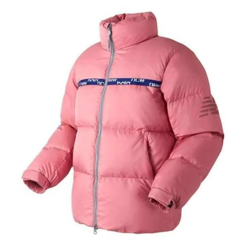 New Balance Uni New Walkers Short Down Jacket 'Pink' NP844113-25 sold by KicksCrew