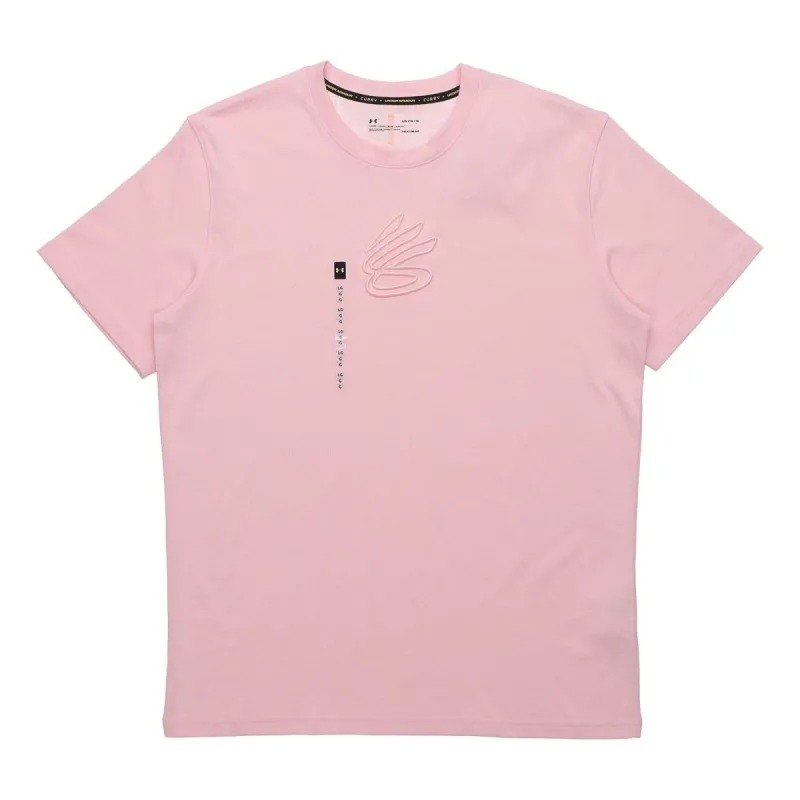 Under Armour Curry Embroidered Undrtd T-shirt 'Pink' 1362005-658 sold by KicksCrew