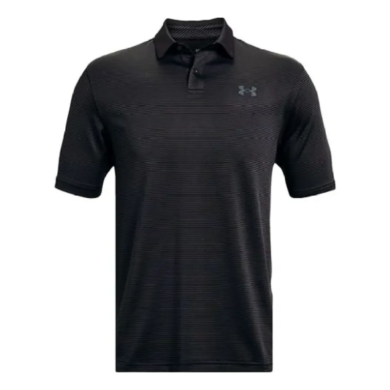 Under Armour Performance Stripe Polo Shirt 'Black' 1361823-001 sold by KicksCrew