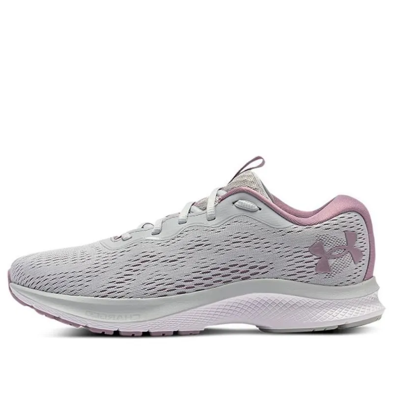 (WMNS) Under Armour Charged Bandit 7 'Halo Grey Purple' 3024189-105 sold by KicksCrew