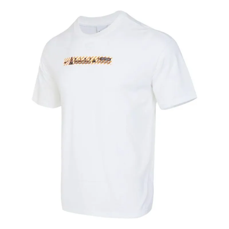 Nike Basketball T-Shirts 'White' FQ0355-100 sold by KicksCrew