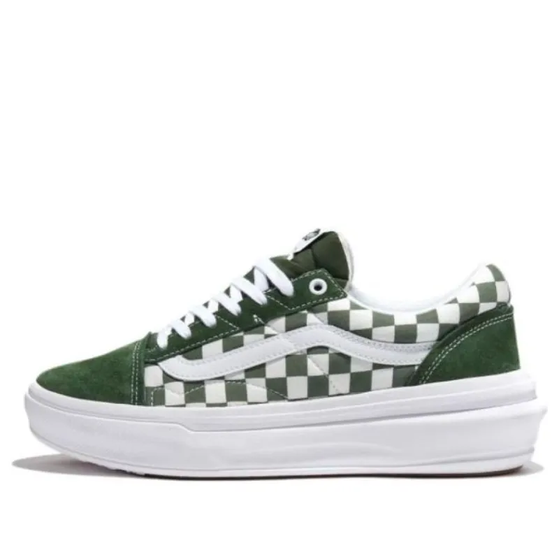Vans Comfycush Checkerboard Old Skool Overt Cc Skate Shoes 'Green' VN000BWABXU sold by KicksCrew