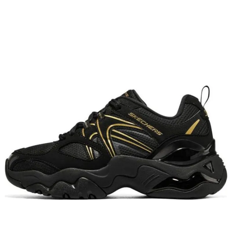 WMNS) Skechers Premium Heritage D'Lites - Gemtastic 'Black