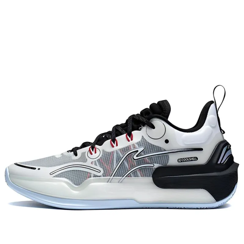 Li-Ning Yushuai 16 low V4 'White Black' ABAT003-1 sold by KicksCrew