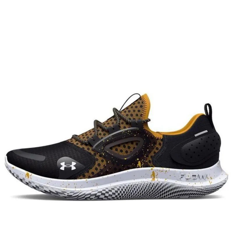 (WMNS) Under Armour Flow Velociti MVMNT 'Black Cruise Gold' 3024146-004 sold by KicksCrew