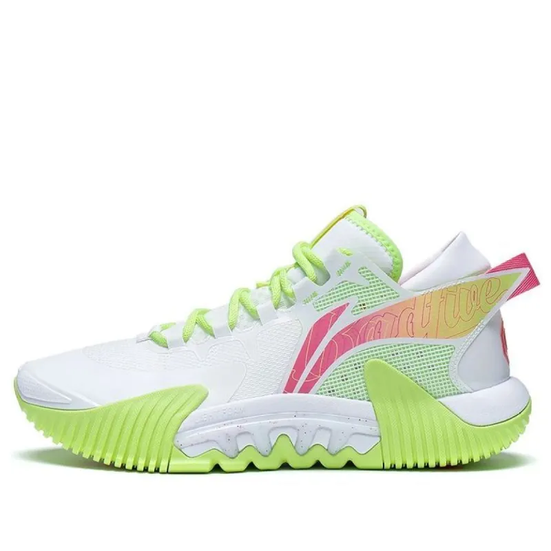 Li-Ning Badfive 2 'White Neon Yellow' ABFS003-17 sold by KicksCrew