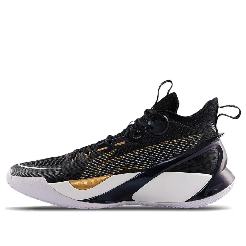 Li-Ning Sonic 10 Ultra Mid 'Black White' ABAS145-2 sold by KicksCrew