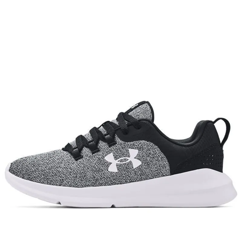 (WMNS) Under Armour Essential 'Black Grey White' 3024130-001 sold by KicksCrew