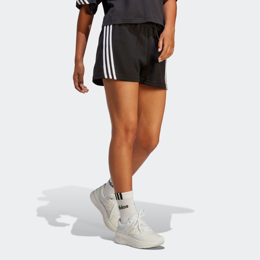(WMNS) Adidas Future Icons 3-Stripes Shorts 'Black' HT4712 sold by KicksCrew product image thumbnail 4
