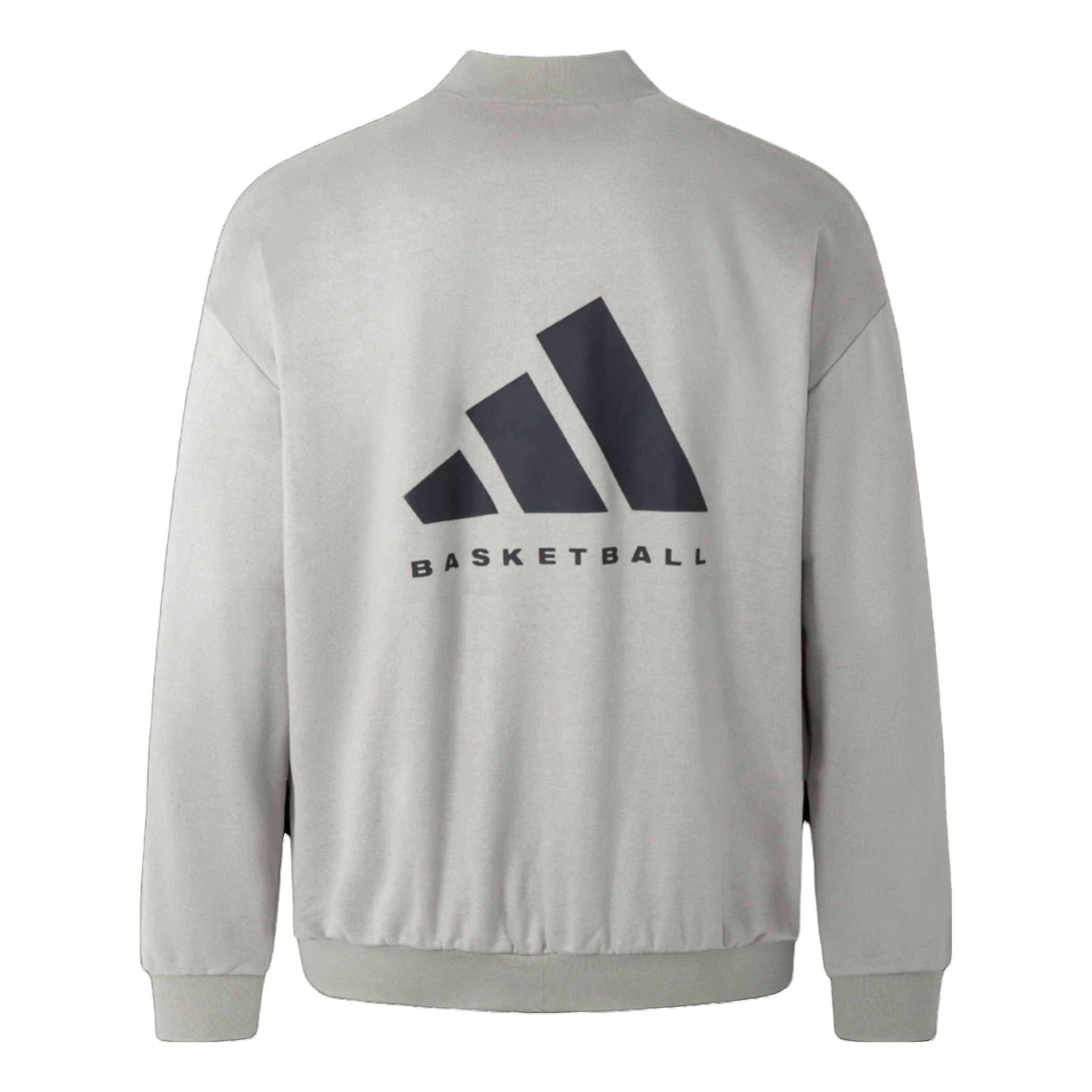 Adidas Basketball Sueded Crew Sweatshirt 'Sesame' IN7698 sold by KicksCrew product image thumbnail 2