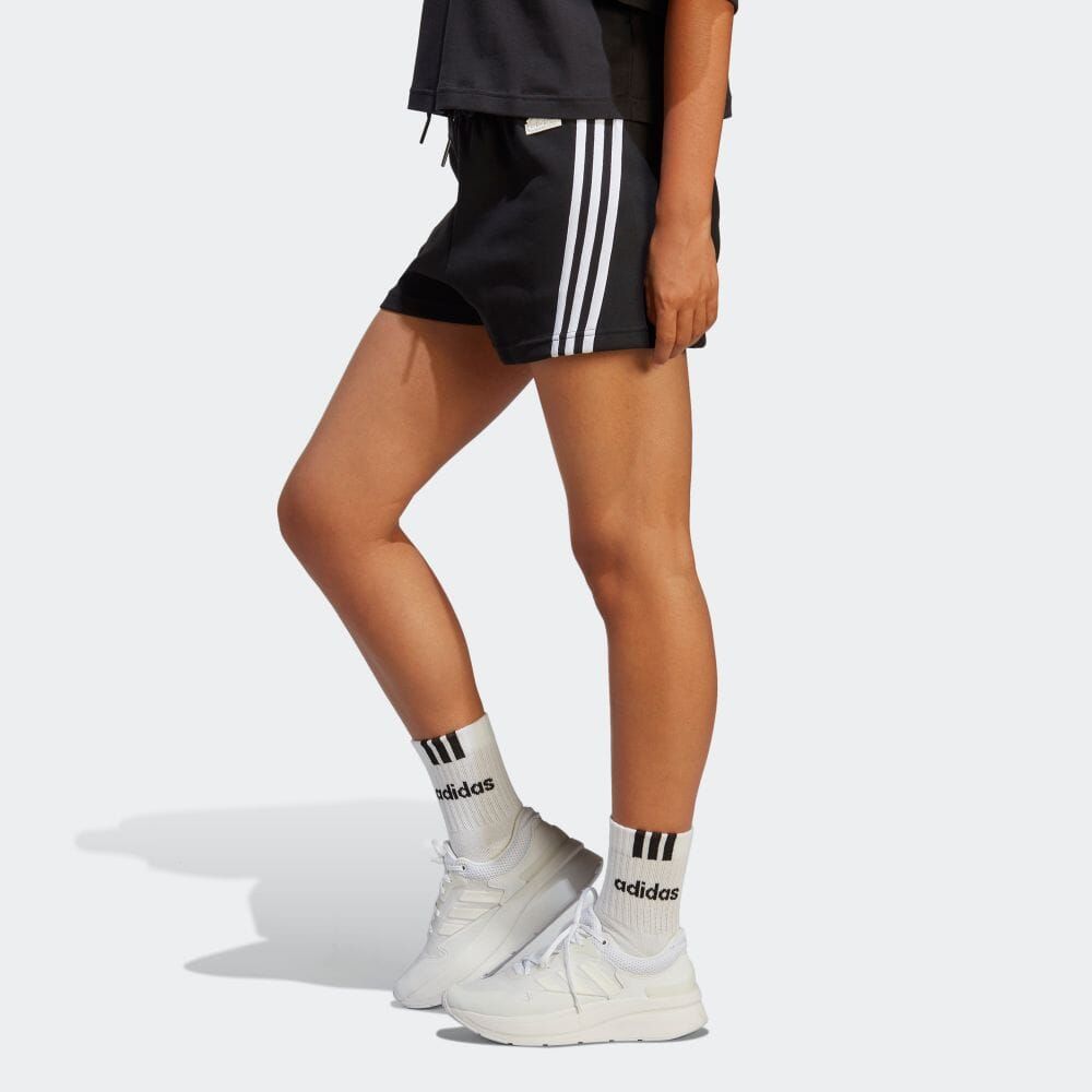 (WMNS) Adidas Future Icons 3-Stripes Shorts 'Black' HT4712 sold by KicksCrew product image thumbnail 5