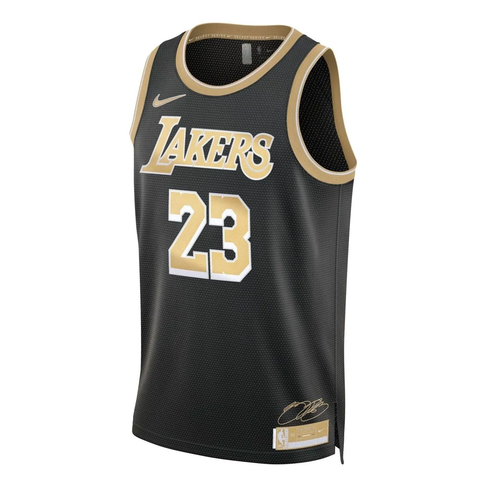 Nba Lakers City Edition Nike Maillot Lebron James Lakers City