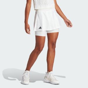 (WMNS) adidas Pleat Skirt Pro 'White' IA7025 sold by KicksCrew