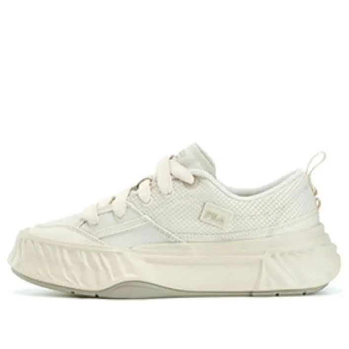(WMNS) FILA Fosso Vintage Canvas Shoes 'White' F12W332301COM sold by KicksCrew
