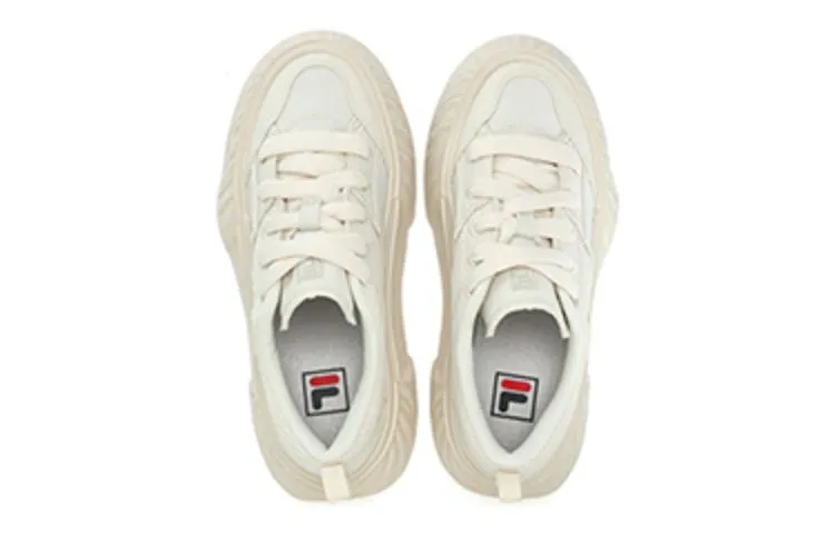 (WMNS) FILA Fosso Vintage Canvas Shoes 'White' F12W332301COM sold by KicksCrew product image thumbnail 3