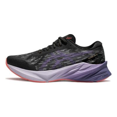 (WMNS) ASICS Novablast 3 'Black Dusty Purple' 1012B288-003 sold by KicksCrew
