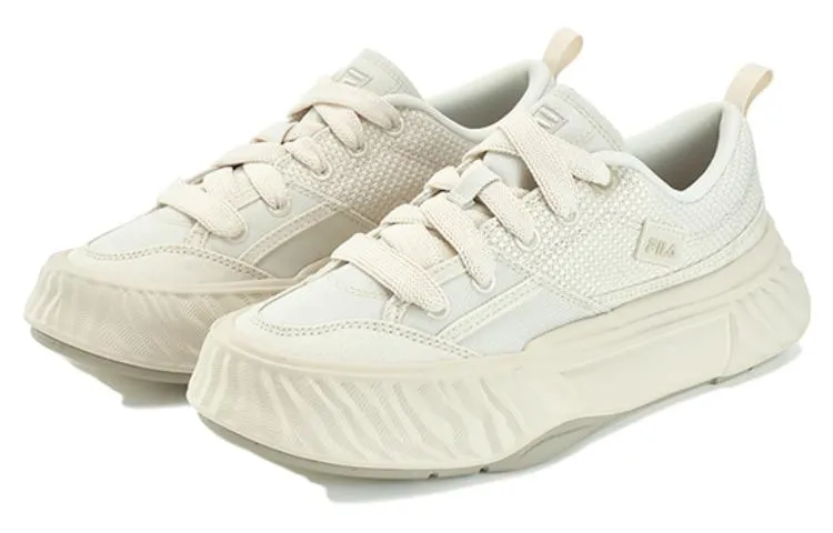 (WMNS) FILA Fosso Vintage Canvas Shoes 'White' F12W332301COM sold by KicksCrew product image thumbnail 2