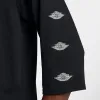 Air Jordan 3/4 Sleeve T-shirt 'Black' AA1912-010 sold by KicksCrew