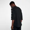Air Jordan 3/4 Sleeve T-shirt 'Black' AA1912-010 sold by KicksCrew