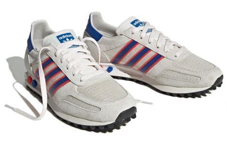 adidas originals La Trainer 'Chalk White Royal Blue Bright Red' ID4663 sold by KicksCrew