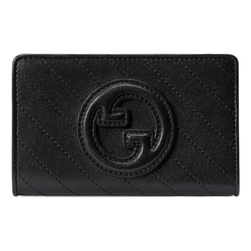 (WMNS) Gucci Blondie Wallet 'Black' 760336-AACP7-1000 sold by KicksCrew