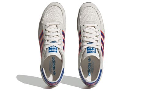 adidas originals La Trainer 'Chalk White Royal Blue Bright Red' ID4663 sold by KicksCrew