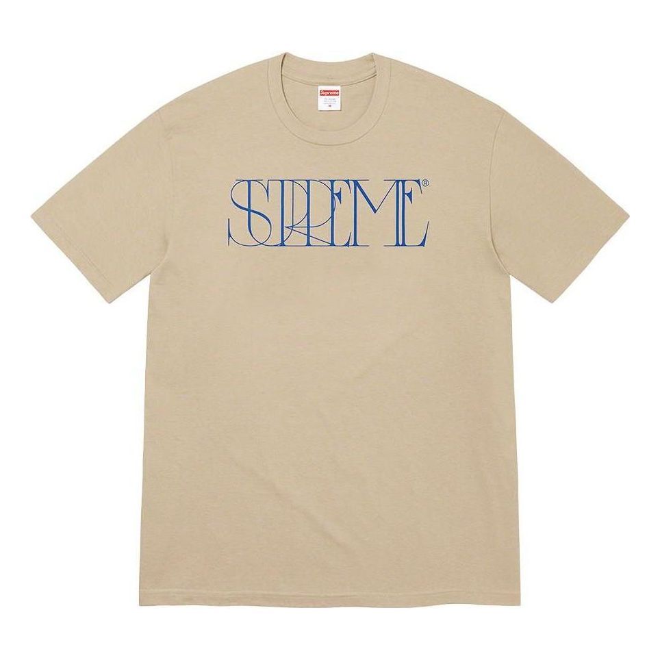 Supreme Winter T-Shirt 'Tan Blue' SUP-FW22-810 sold by KicksCrew
