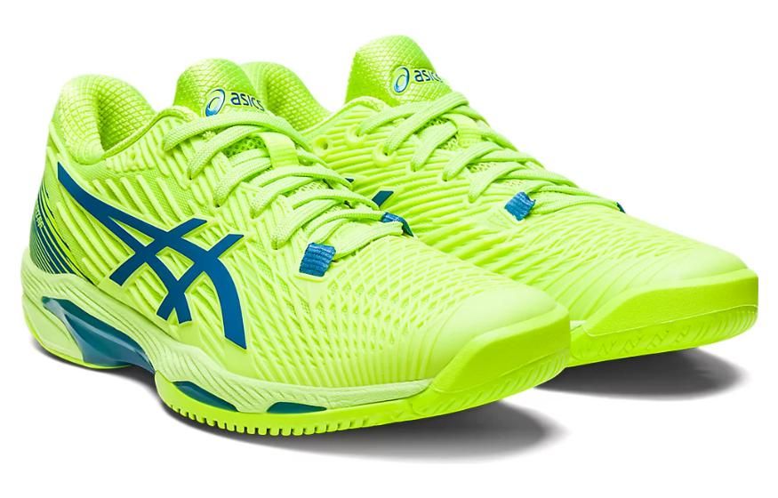 (WMNS) ASICS Solution Speed FF 2 'Hazard Green' 1042A136-300 sold by KicksCrew product image thumbnail 3