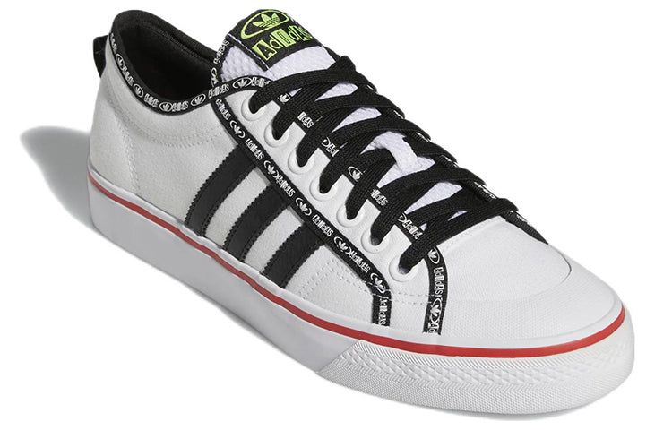 adidas Nizza 'White Vivid Red' GX6093 sold by KicksCrew product image thumbnail 3