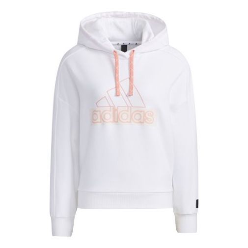(WMNS) Adidas Str Sweat Hoodies 'White' GP0722 sold by KicksCrew