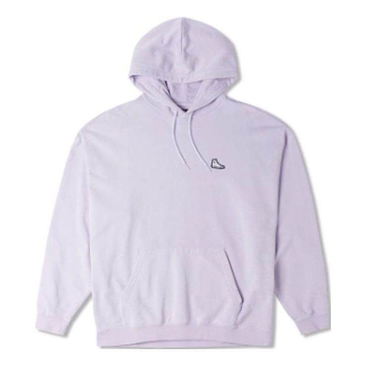 Converse Go To Embroidered Sneaker Patch Hoodie 'Light Purple' 10025456-A06 sold by KicksCrew