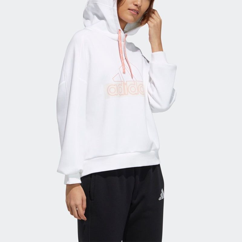 (WMNS) Adidas Str Sweat Hoodies 'White' GP0722 sold by KicksCrew product image thumbnail 4