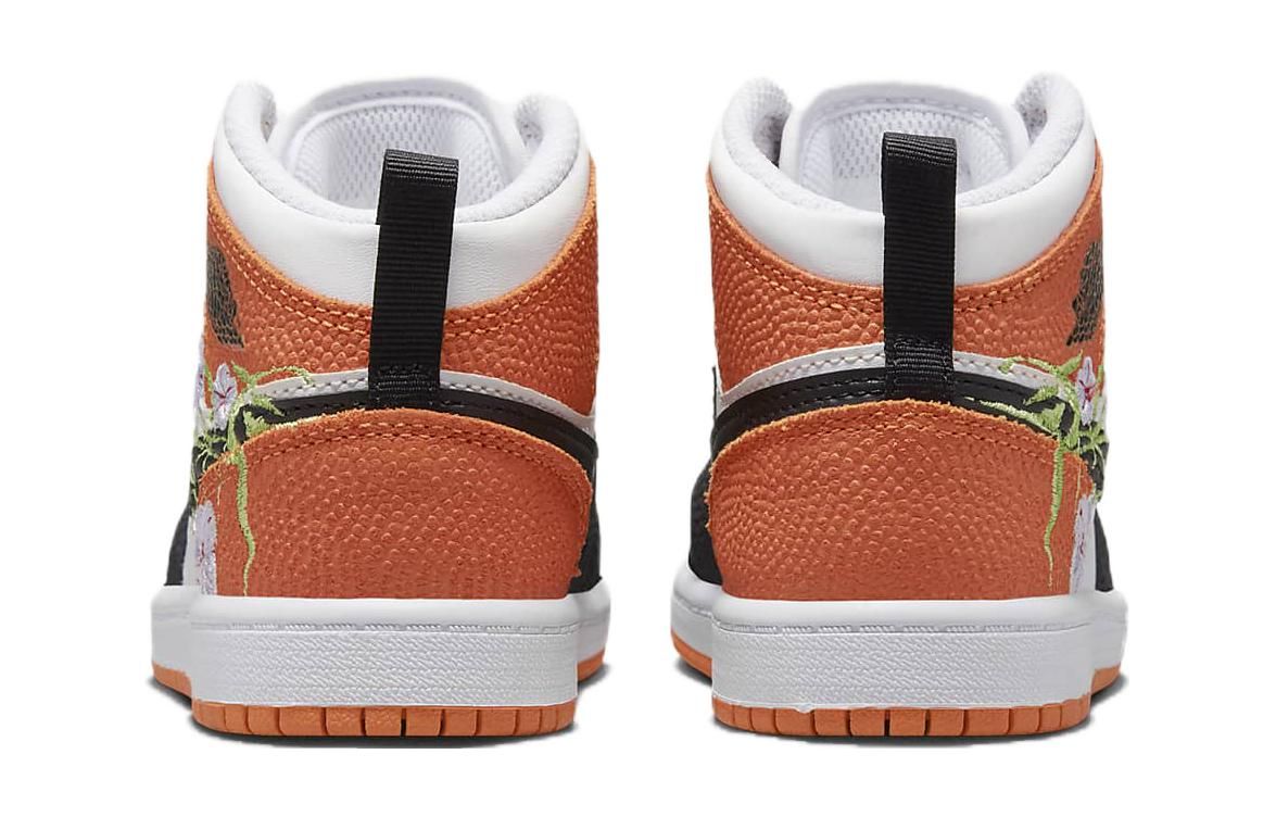 (PS) Air Jordan 1 Mid 'Floral' DQ8393-100 sold by KicksCrew product image thumbnail 5