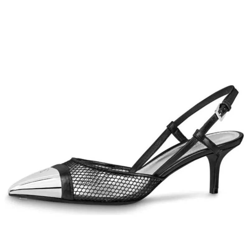 (WMNS) LOUIS VUITTON Urban Twist Pumps 'Black' 1A7S1V sold by KicksCrew