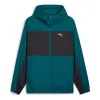 PUMA Mesh Lined Windbreaker Jacket 'Cold Green' 627473-22 sold by KicksCrew