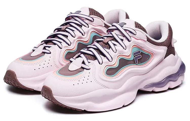 (WMNS) FILA FUSION Palatte Sneakers 'Pink Red' T12W231119FSA sold by KicksCrew product image thumbnail 2