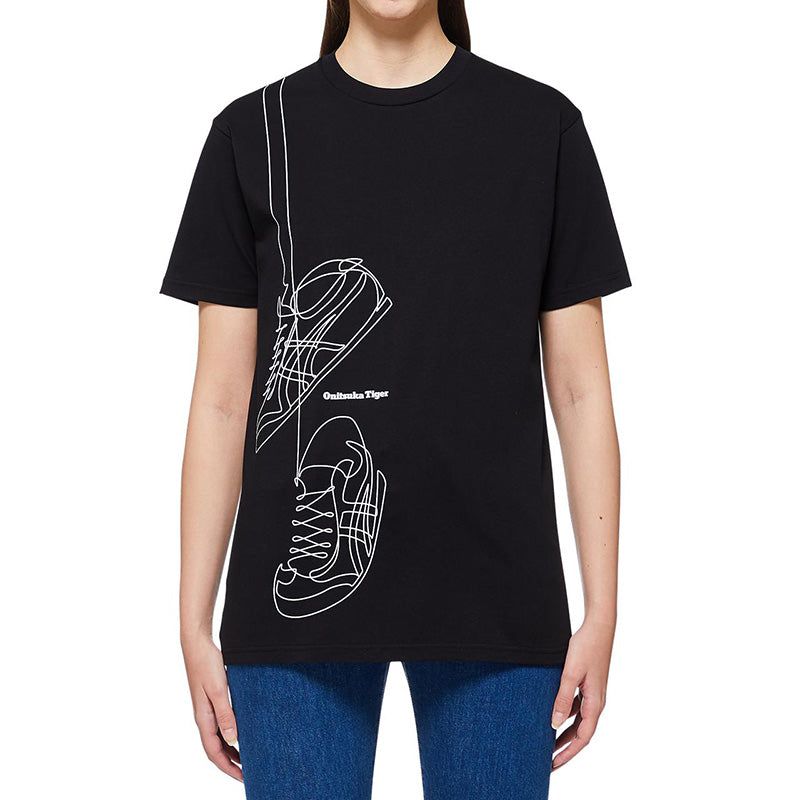 Onitsuka Tiger Graphic Tee 'Black' 2183A840-001 sold by KicksCrew product image thumbnail 4