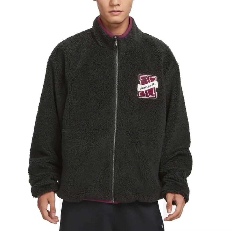 Nike NSW Reversible Winter Jacket 'Black Red' FV8588-010 sold by KicksCrew