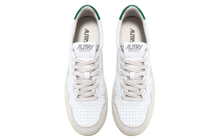 (WMNS) Autry Medalist Low 'White Suede Green' AULW-LS23 sold by KicksCrew product image thumbnail 3
