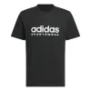 adidas Big Linear Logo T-shirt Asia Sizing 'Black White' JI9069 sold by KicksCrew