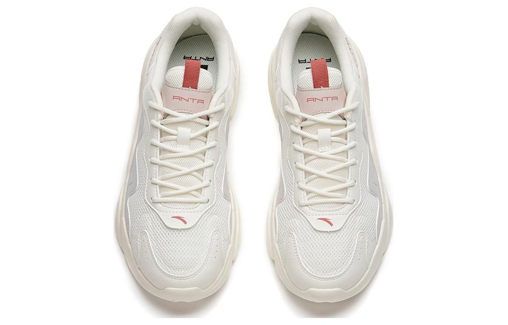 (WMNS) ANTA Life Series Casual Sport Sneakers 'White Grey Red' 922048820-8 sold by KicksCrew product image thumbnail 3