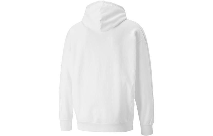 Puma Circle Logo Hoodie 'White' 535374-02 sold by KicksCrew product image thumbnail 2