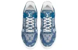 LOUIS VUITTON Trainer Sneakers 'Denim Monogram' 1A7S54 sold by KicksCrew