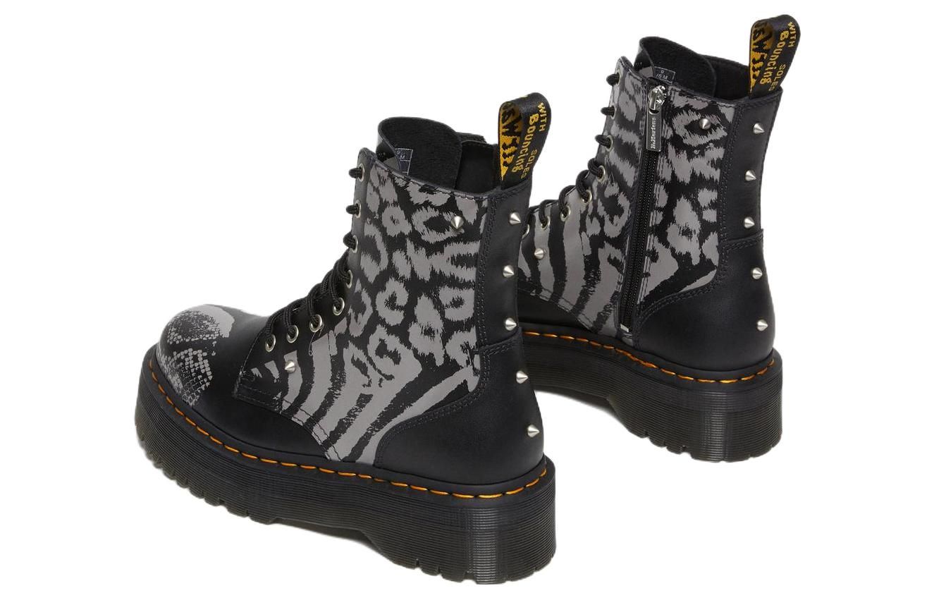 Dr.Martens Jadon Boot Animal Clash Leather Platforms 'Black' 27669001 sold by KicksCrew product image thumbnail 5