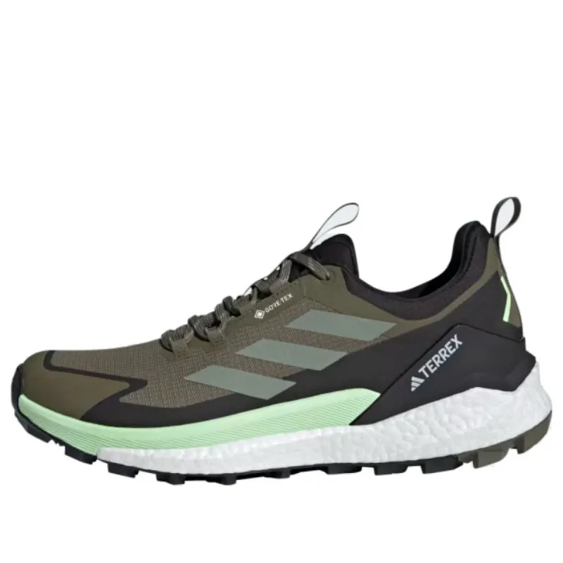 adidas Terrex Free Hiker 2.0 Low GTX Hiking Shoes 'Olive Strata Silver Green' IE5104 sold by KicksCrew