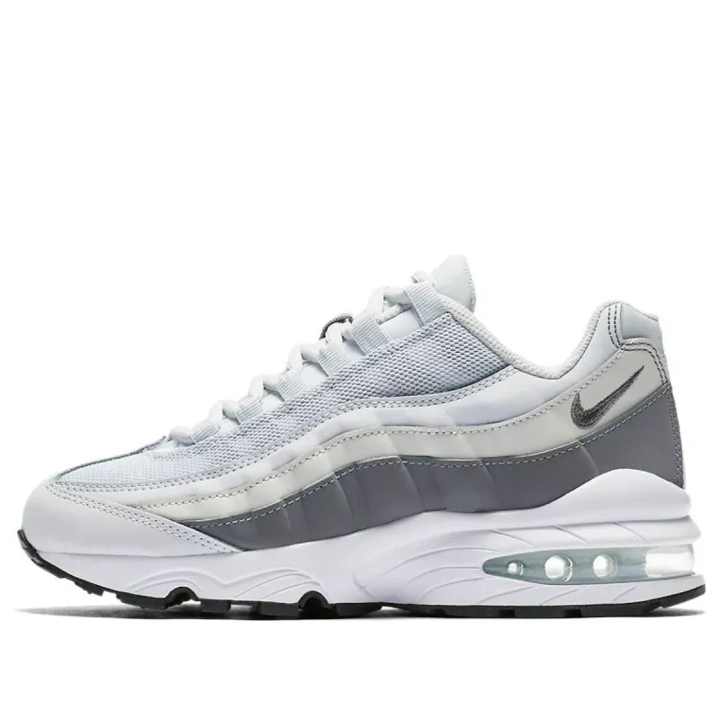 (GS) Nike Air Max 95 'Platinum Gunsmoke' 905348-011 sold by KicksCrew