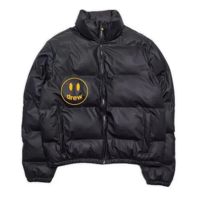 Drew House Mascot Puffer Jacket 'Black' DR-FW21-120 sold by KicksCrew